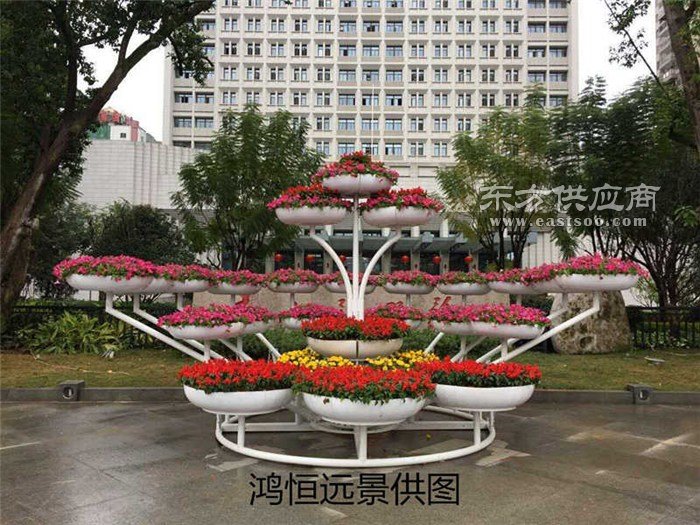 花架_鸿恒远景_市政绿化花架图片