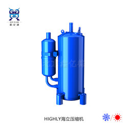 海立WHP06760GUV-C8LU-6.6KW-R32-220V50Hz泳池热泵压缩机图片
