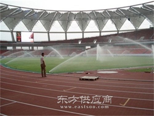 广州宝润喷灌 足球场天然草自动喷淋系统安装