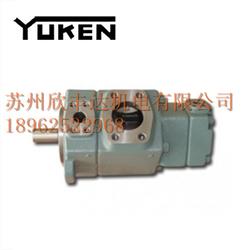 日本油研yuken叶片泵PV2R12-17-26-F-REAA-43油研液压双联泵图片