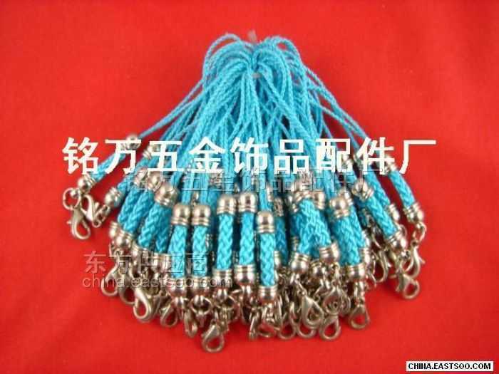 手工编织绳,穿珠子手机绳,韩国绒手机绳图片