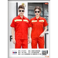 上海服务员短袖工作服采购图片