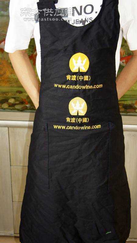 韩版防水工作围裙 工作服围裙 西餐厅围裙 酒吧