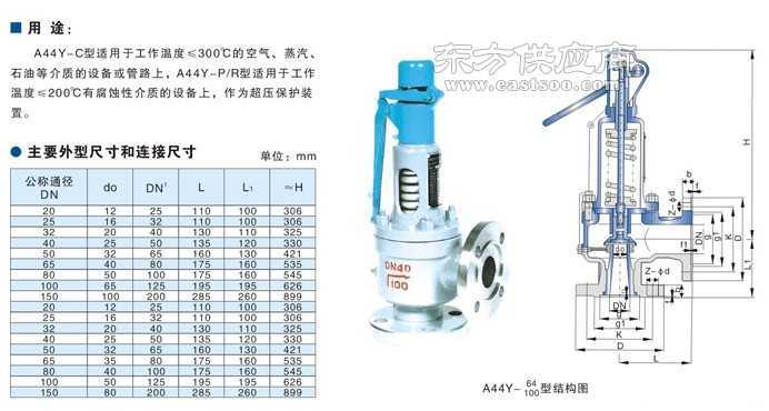 a47w弹簧式安全阀禹轩安全阀