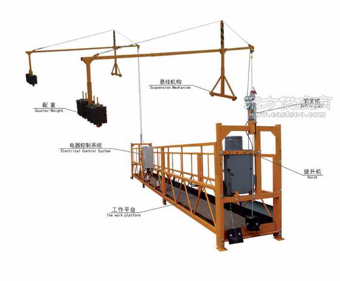 供应高空作业施工吊篮图片